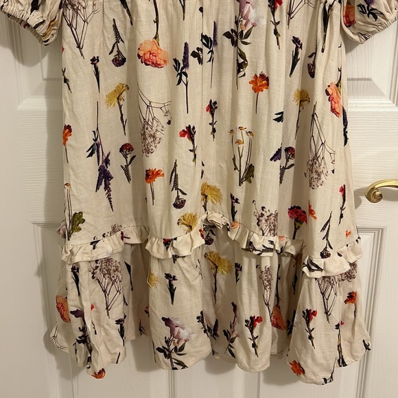 Lisa Says Gah X Free People Leila Floral Dress NWT Size XS - Picture 8 of 11